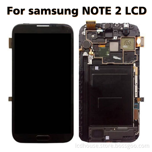 For Samsung Galaxy Note 2 LCD display with touch screen